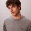 Embroidered Monogram Relaxed T-Shirt Embroidered Monogram Relaxed T-Shirt