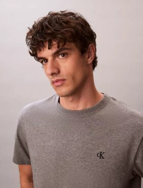Embroidered Monogram Relaxed T-Shirt