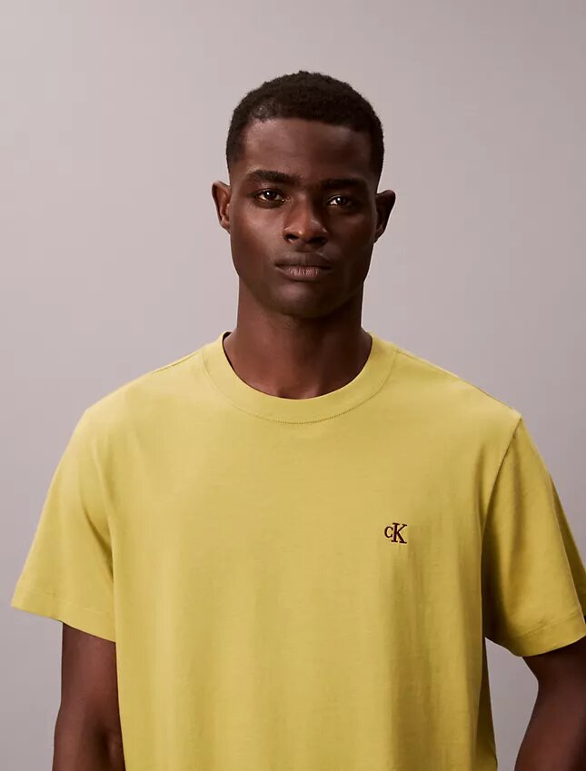 Embroidered Monogram Relaxed T-Shirt Embroidered Monogram Relaxed T-Shirt