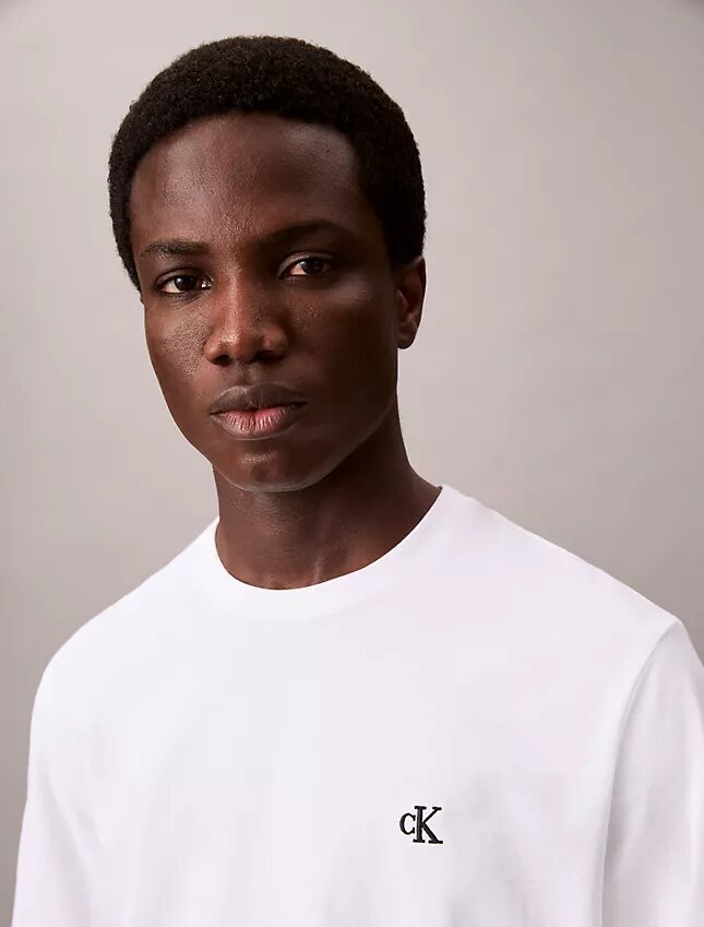 Embroidered Monogram Relaxed T-Shirt Embroidered Monogram Relaxed T-Shirt