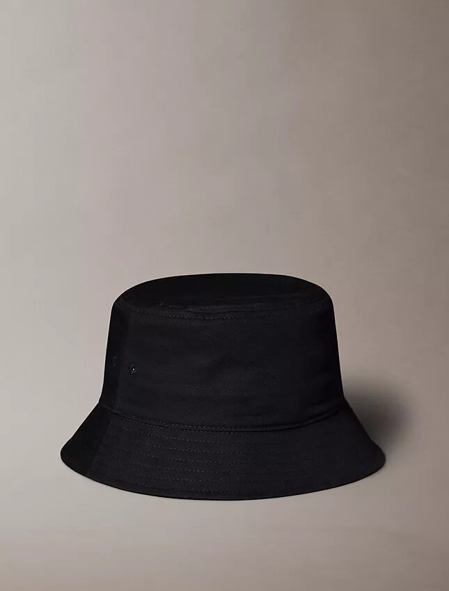 Embroidered Monogram Twill Bucket Hat Embroidered Monogram Twill Bucket Hat