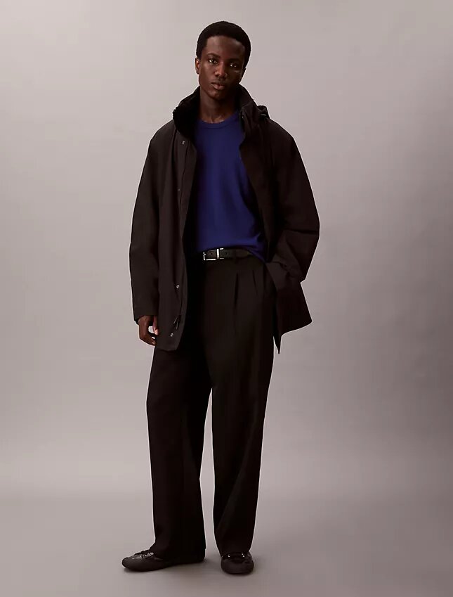 Extra Fine Merino Blend Crewneck Sweater Extra Fine Merino Blend Crewneck Sweater