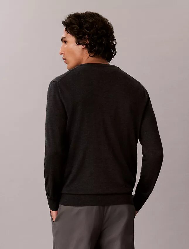Extra Fine Merino Blend Crewneck Sweater Extra Fine Merino Blend Crewneck Sweater