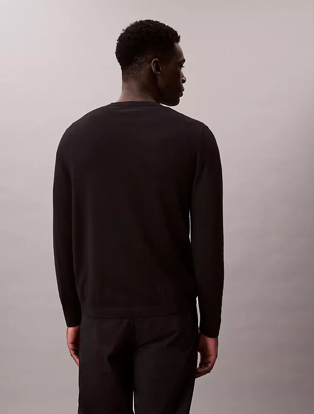 Extra Fine Merino Blend Crewneck Sweater Extra Fine Merino Blend Crewneck Sweater