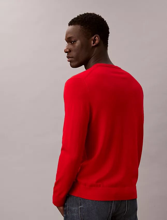 Extra Fine Merino Blend Crewneck Sweater Extra Fine Merino Blend Crewneck Sweater
