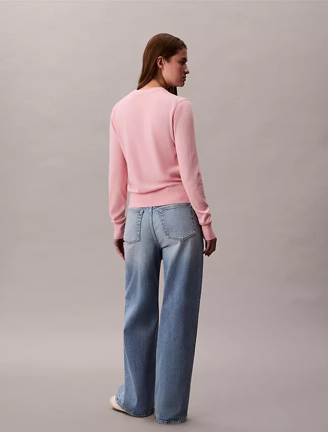 Extra Fine Merino Blend Crewneck Sweater Extra Fine Merino Blend Crewneck Sweater