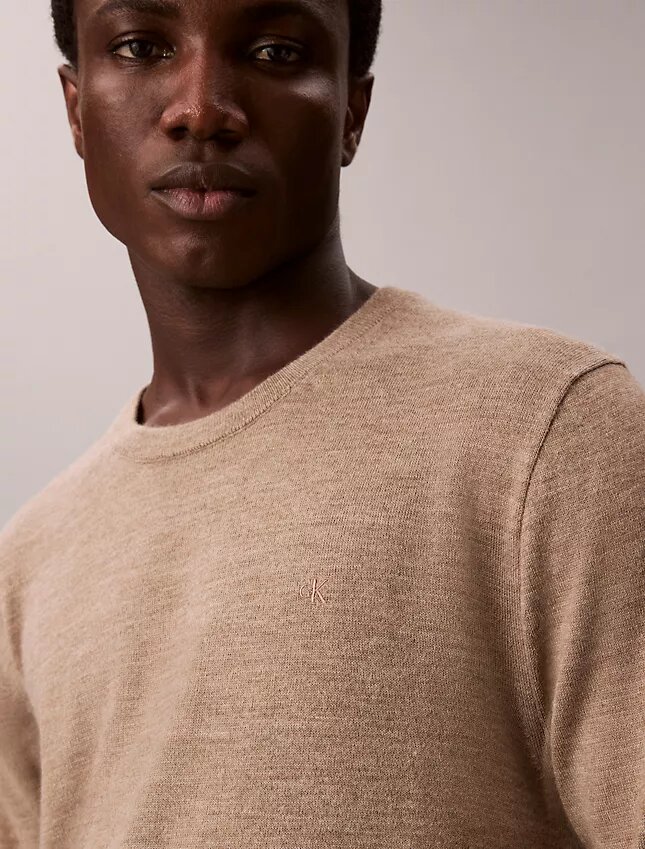 Extra Fine Merino Blend Crewneck Sweater Extra Fine Merino Blend Crewneck Sweater