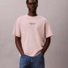 Faded Dye Logo Graphic Classic Crewneck T-Shirt Faded Dye Logo Graphic Classic Crewneck T-Shirt