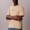 Faded Dye Logo Graphic Classic Crewneck T-Shirt