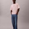 Faded Dye Logo Graphic Classic Crewneck T-Shirt Faded Dye Logo Graphic Classic Crewneck T-Shirt