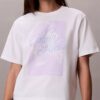 Faded Script Logo Graphic Boxy T-Shirt
