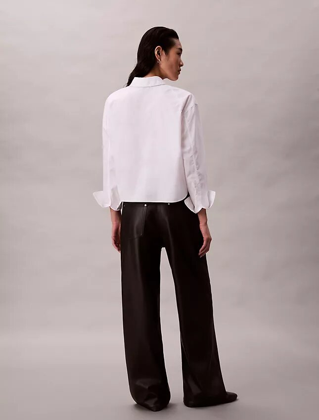 Faux Leather 5-Pocket Pants Faux Leather 5-Pocket Pants