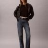 Faux Leather Hooded Jacket Faux Leather Hooded Jacket
