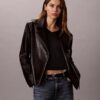 Faux Leather Moto Jacket Faux Leather Moto Jacket