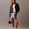 Faux Leather Moto Jacket Faux Leather Moto Jacket