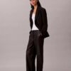 Faux Leather Relaxed Pants Faux Leather Relaxed Pants