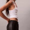 Faux Leather Relaxed Pants Faux Leather Relaxed Pants