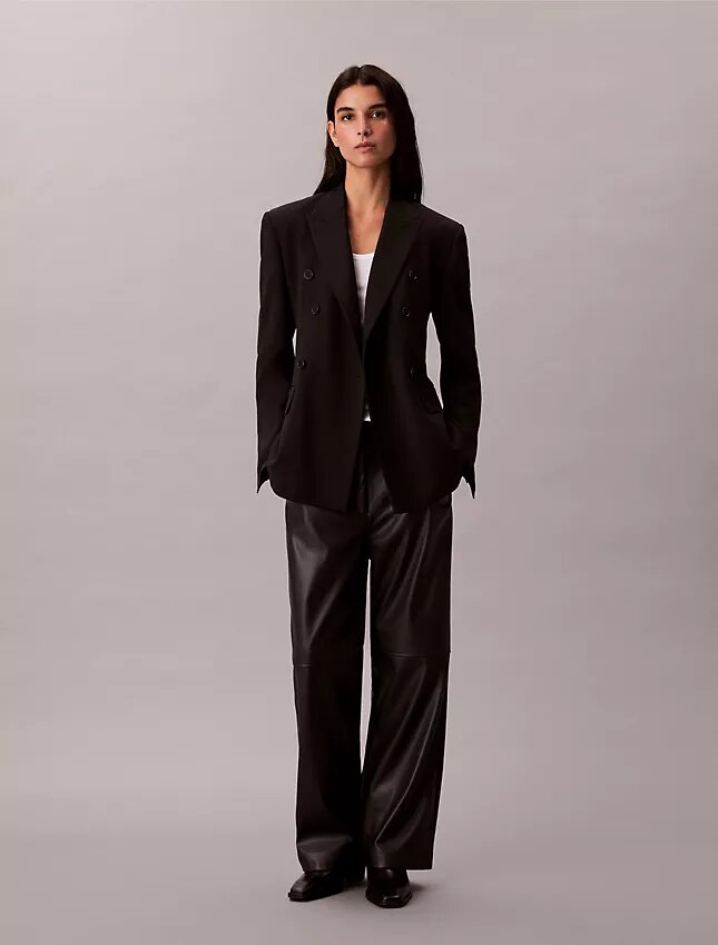 Faux Leather Relaxed Pants Faux Leather Relaxed Pants