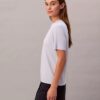 Fine Knit Mock Neck T-Shirt