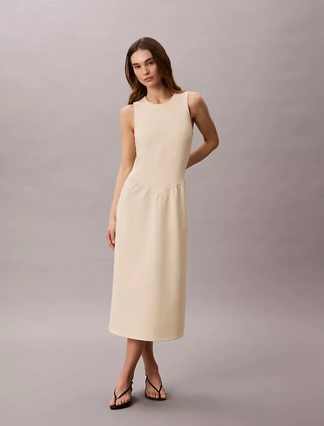 Flared Midi Dress Flared Midi Dress