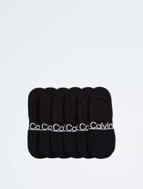 Flat Knit 6-Pack Liner Socks