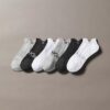 Flat Knit Double Tab 3-Pack No Show Socks Flat Knit Double Tab 3-Pack No Show Socks