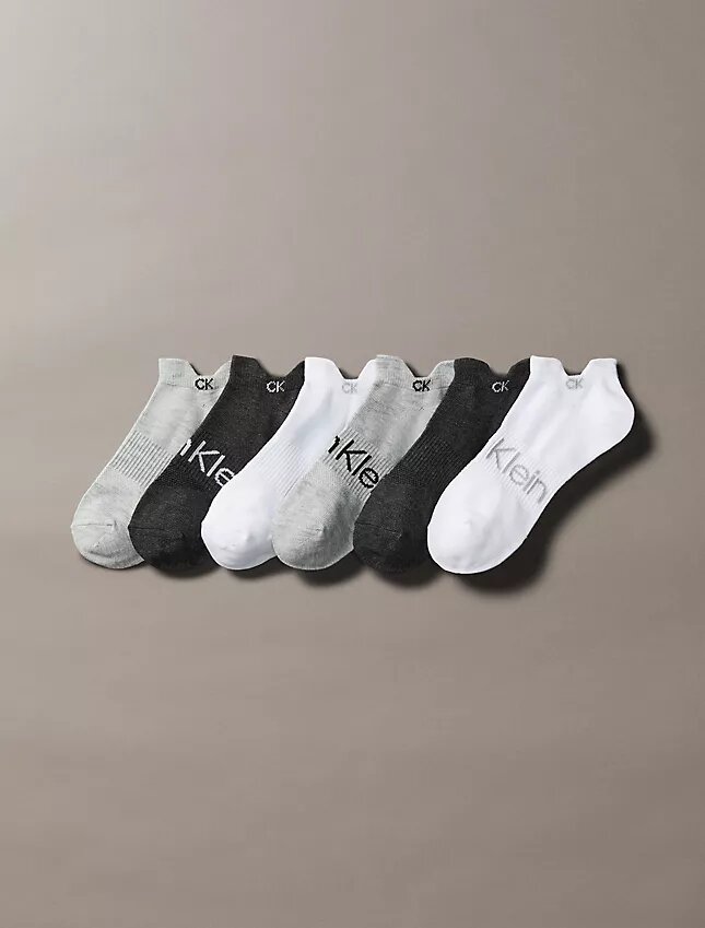Flat Knit Double Tab 3-Pack No Show Socks Flat Knit Double Tab 3-Pack No Show Socks