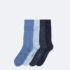 Flat Knit Logo 4-Pack Dress Socks Flat Knit Logo 4-Pack Dress Socks