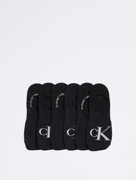 Flat Knit Monogram 6-Pack Liner Socks Flat Knit Monogram 6-Pack Liner Socks