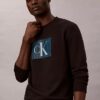Fleece Layered Monogram Graphic Sweatshirt