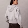 Fleece Sequin Monogram Relaxed Hoodie Fleece Sequin Monogram Relaxed Hoodie