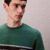 Fleece Stripe Classic Sweatshirt