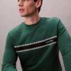 Fleece Stripe Classic Sweatshirt