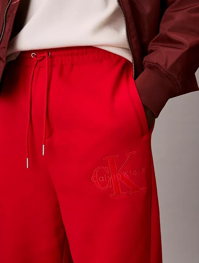 Fleece Velvet Monologo Sweatpants Fleece Velvet Monologo Sweatpants