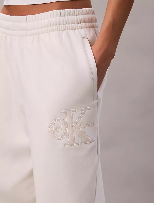 Fleece Velvet Monologo Sweatpants Fleece Velvet Monologo Sweatpants