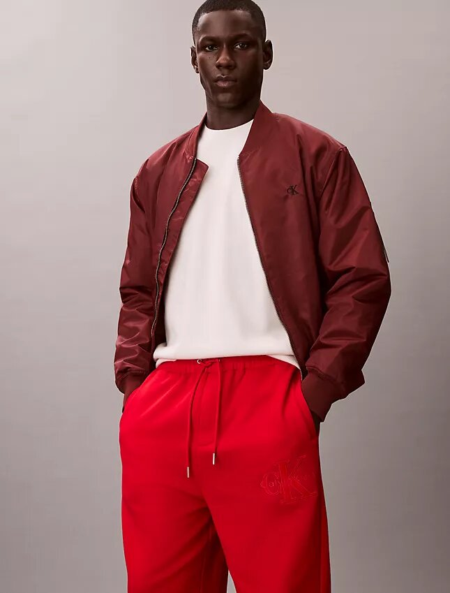 Fleece Velvet Monologo Sweatpants Fleece Velvet Monologo Sweatpants