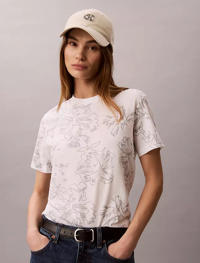 Floral Graphic Classic Tee Floral Graphic Classic Tee