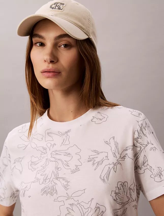 Floral Graphic Classic Tee Floral Graphic Classic Tee
