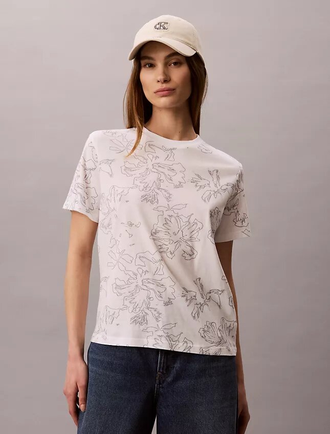 Floral Graphic Classic Tee Floral Graphic Classic Tee