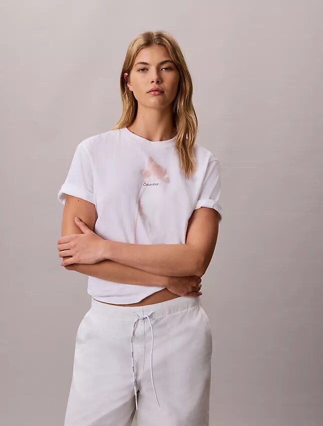 Floral Logo Graphic Boxy T-Shirt Floral Logo Graphic Boxy T-Shirt