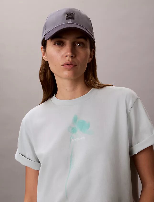 Floral Logo Graphic Boxy T-Shirt Floral Logo Graphic Boxy T-Shirt