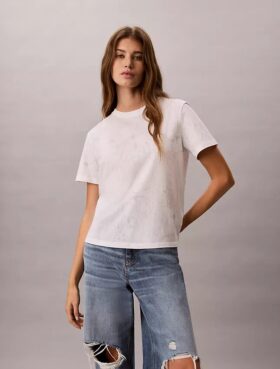 Floral Print Classic T-Shirt