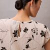 Floral Print Smocked Top