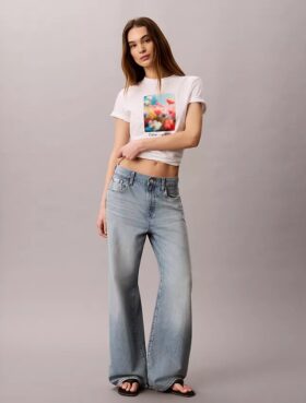 Flower Graphic Classic T-Shirt