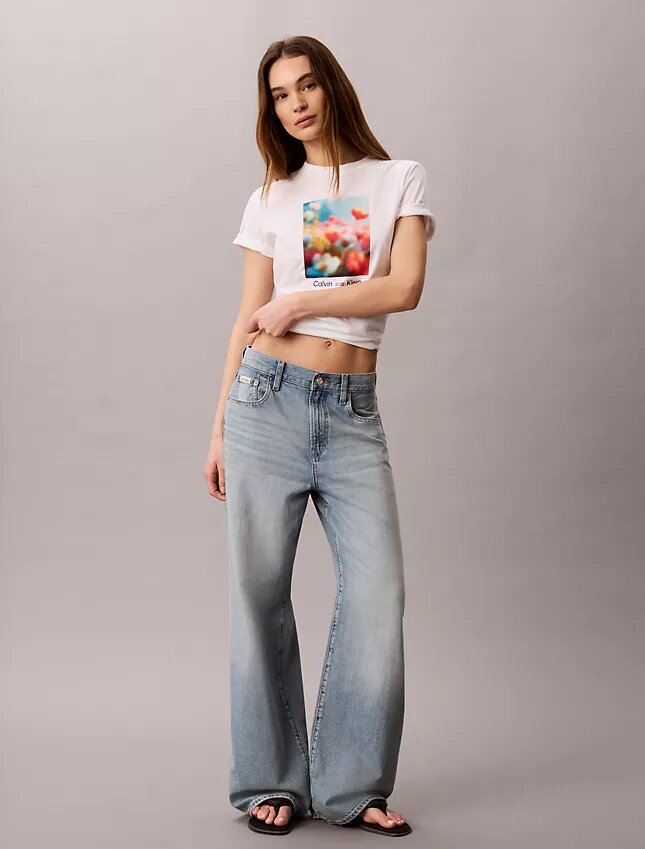 Flower Graphic Classic T-Shirt Flower Graphic Classic T-Shirt