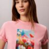 Flower Graphic Classic T-Shirt Flower Graphic Classic T-Shirt