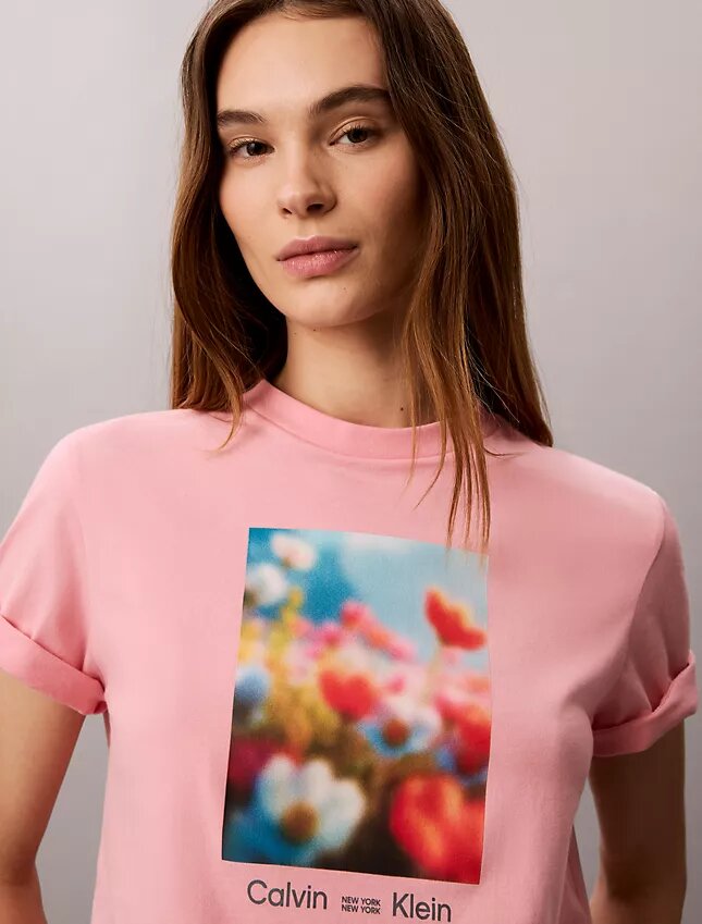 Flower Graphic Classic T-Shirt Flower Graphic Classic T-Shirt