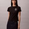 Flower Logo Graphic Slim T-Shirt Flower Logo Graphic Slim T-Shirt