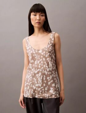 Flowing Print Tank Top