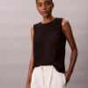 Flowing Relaxed Sleeveless Top Flowing Relaxed Sleeveless Top